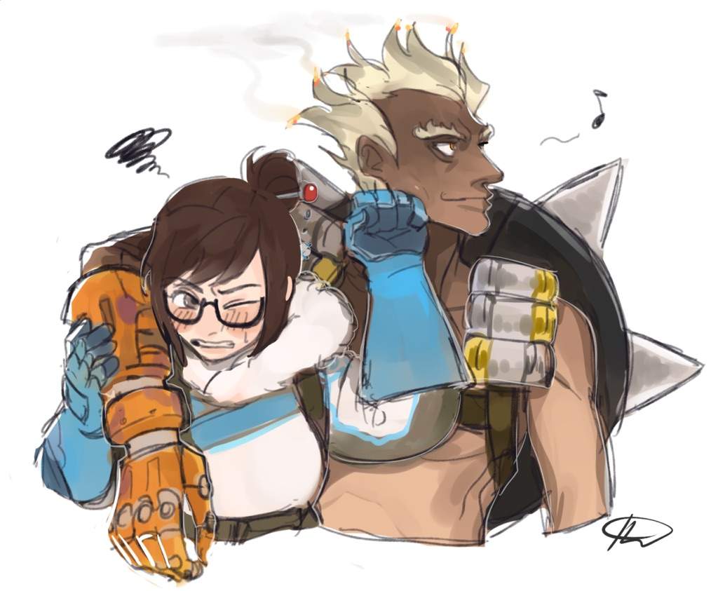 ️mei X Junkrat💣 Overwatch Amino