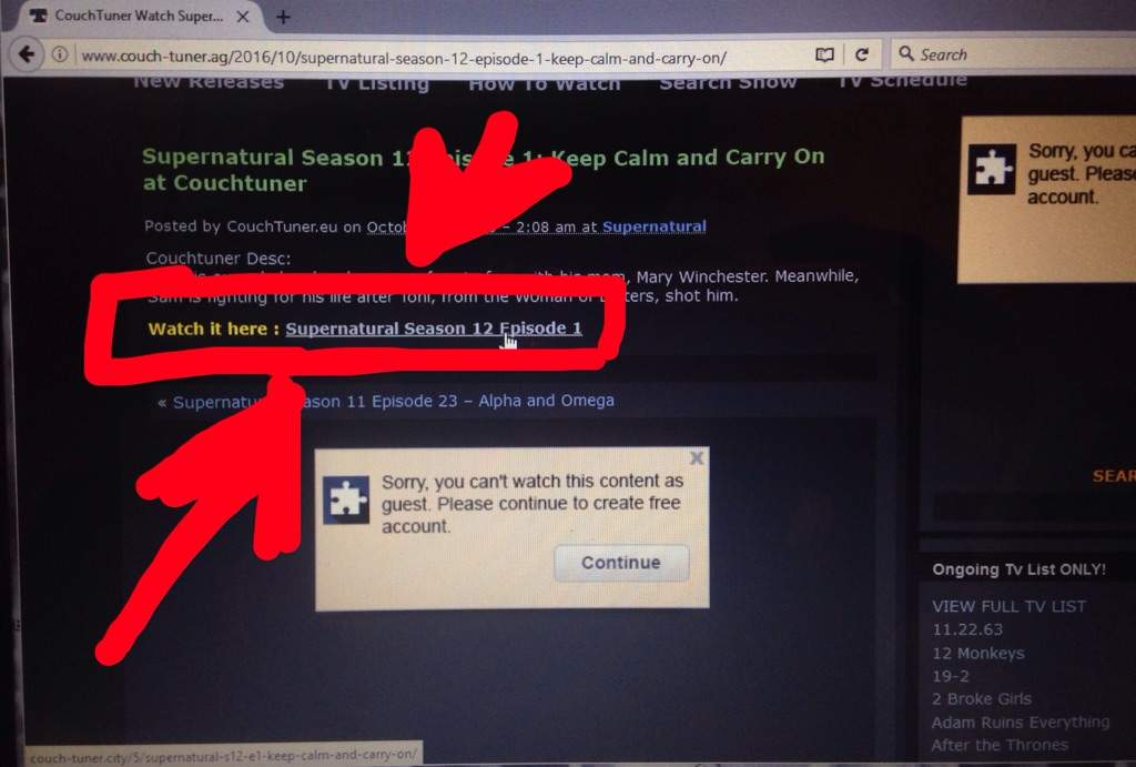 Haven T Watched Ep Supernatural Amino