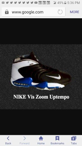 air vis zoom uptempo