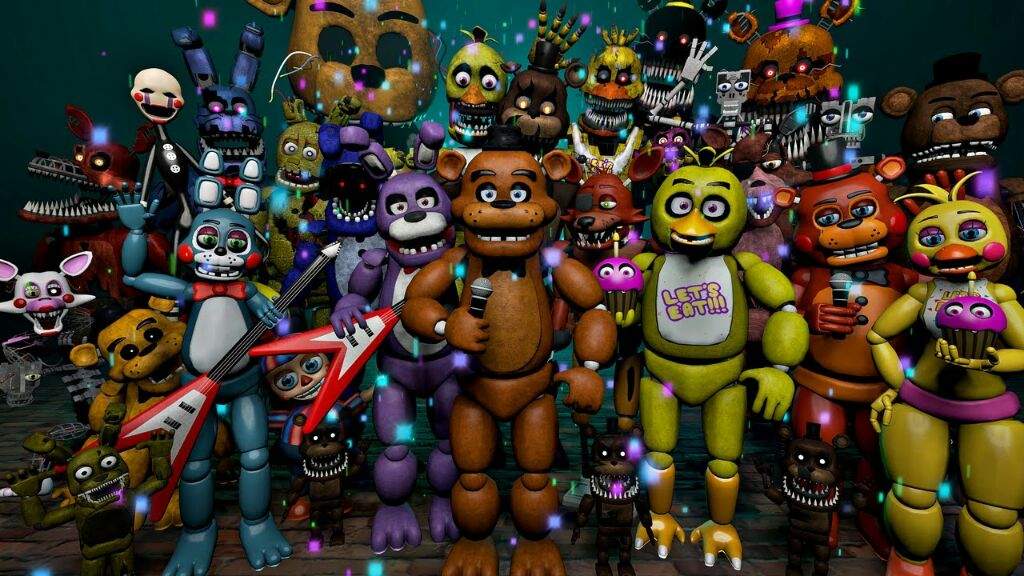 Cual Es Tu Animatronico Favoritos Fnaf Amino Espa Ol Amino