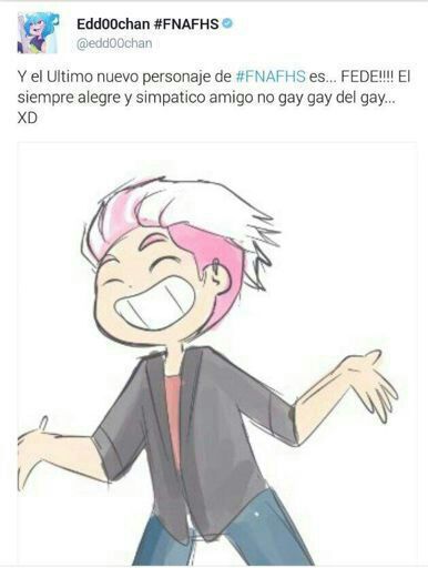 💞cual Es La Sexualidad De Fede Y Que Relacion Tiene Con Felix Fnafhs Amino Amino