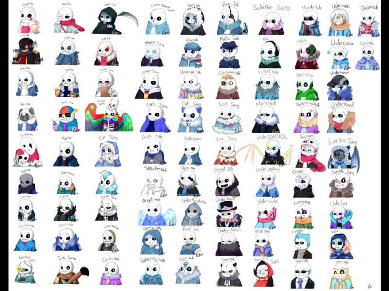 Все сансы😄 | Undertale Amino