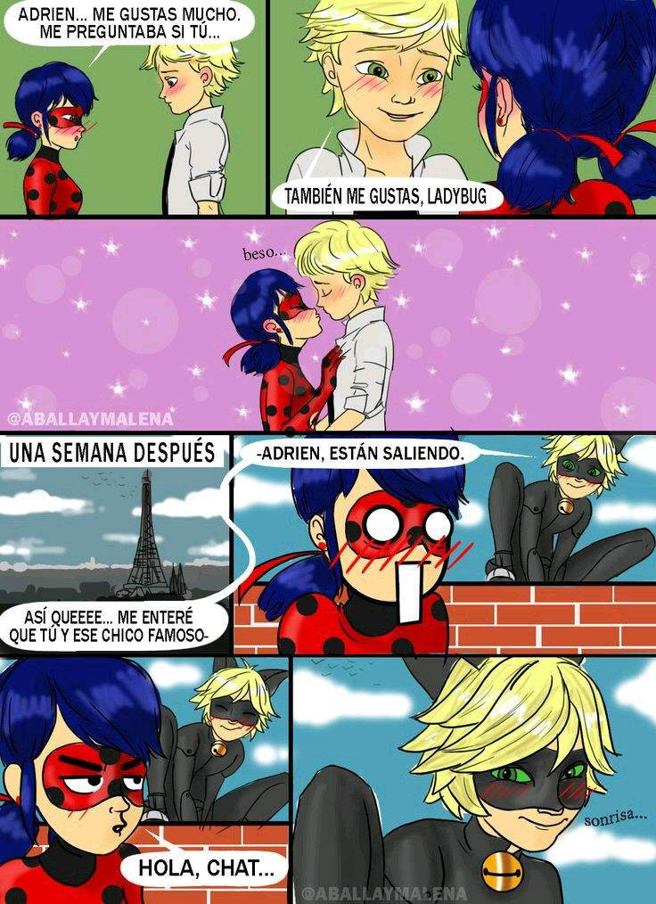 Comic Ladynoir 💕💕 •miraculous Ladybug Español• Amino 