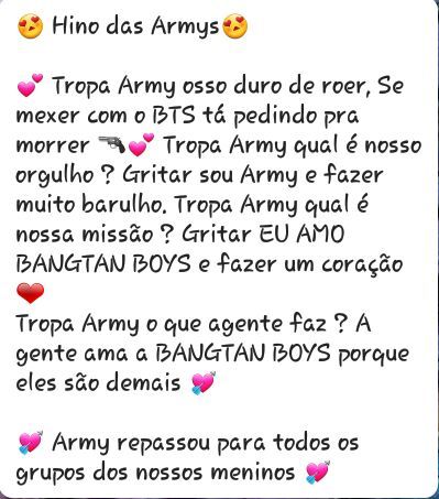 Hino Da Armys | •Kpop• Amino