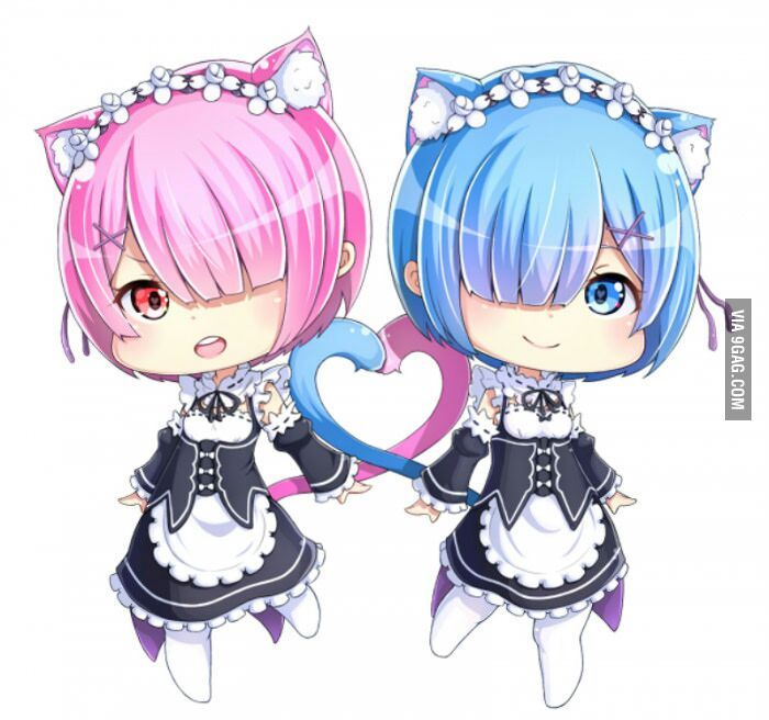 rem and ram neko