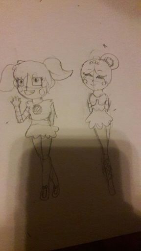 I Draw Blora And Baby Five Nights At Freddys Amino