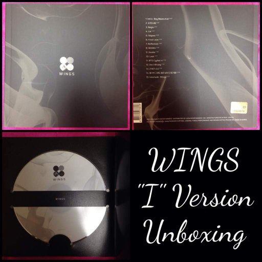 [Unboxing] BTS WINGS "I" Version KPop Amino