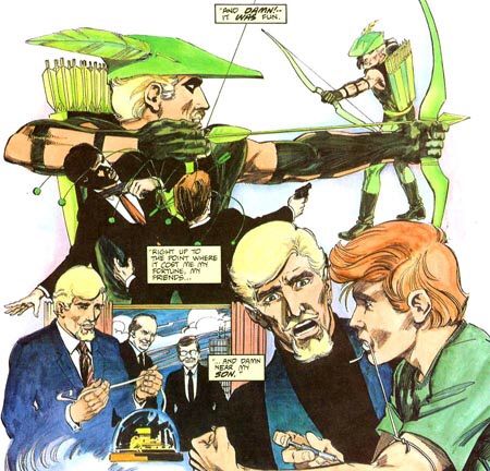 green arrow the longbow hunters omnibus