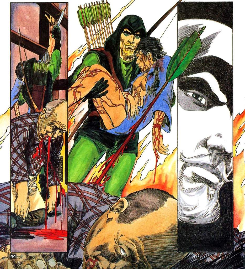 green arrow the longbow hunters omnibus