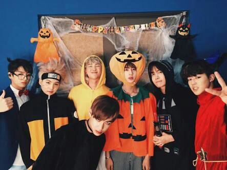 BTS with their Halloween Costumes | ARMY's Amino