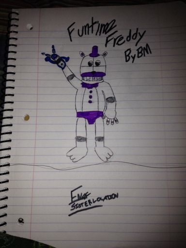 Funtime Freddy Drawing Five Nights At Freddy S Amino