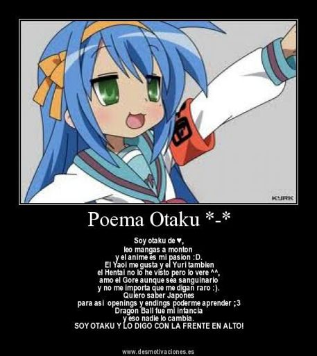 El Mejor Poema Para Un Otaku •anime• Amino