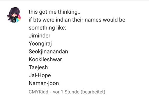 BTS' Indian names 😂 | ARMY's Amino