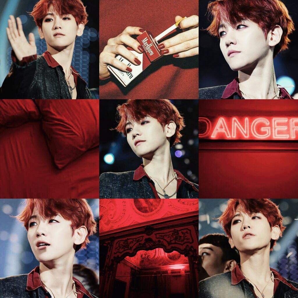 Baekhyun Red Aesthetic | K-Pop Amino