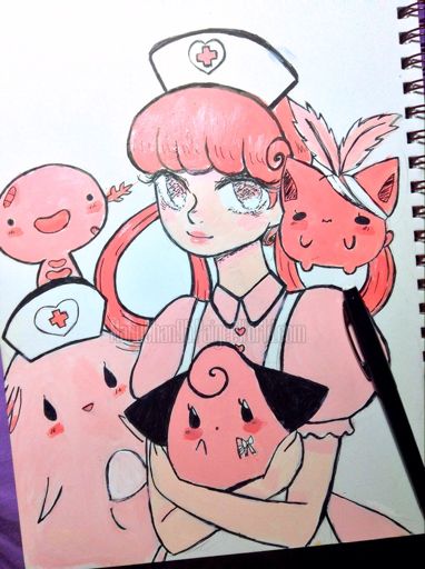 Nurse Joy Art Amino