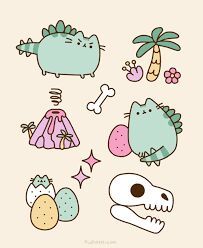 dino pusheen