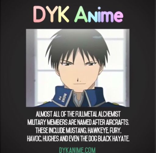 Fma Facts Anime Amino