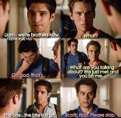 Scott & Liam & Stiles 