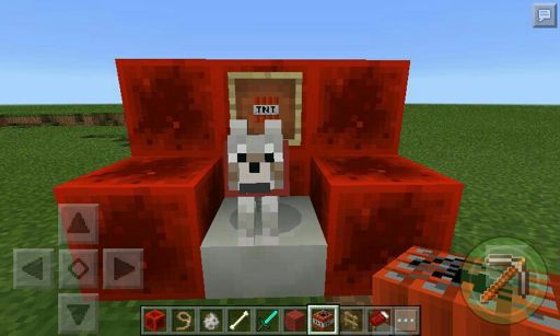 lobo minecraft peluche