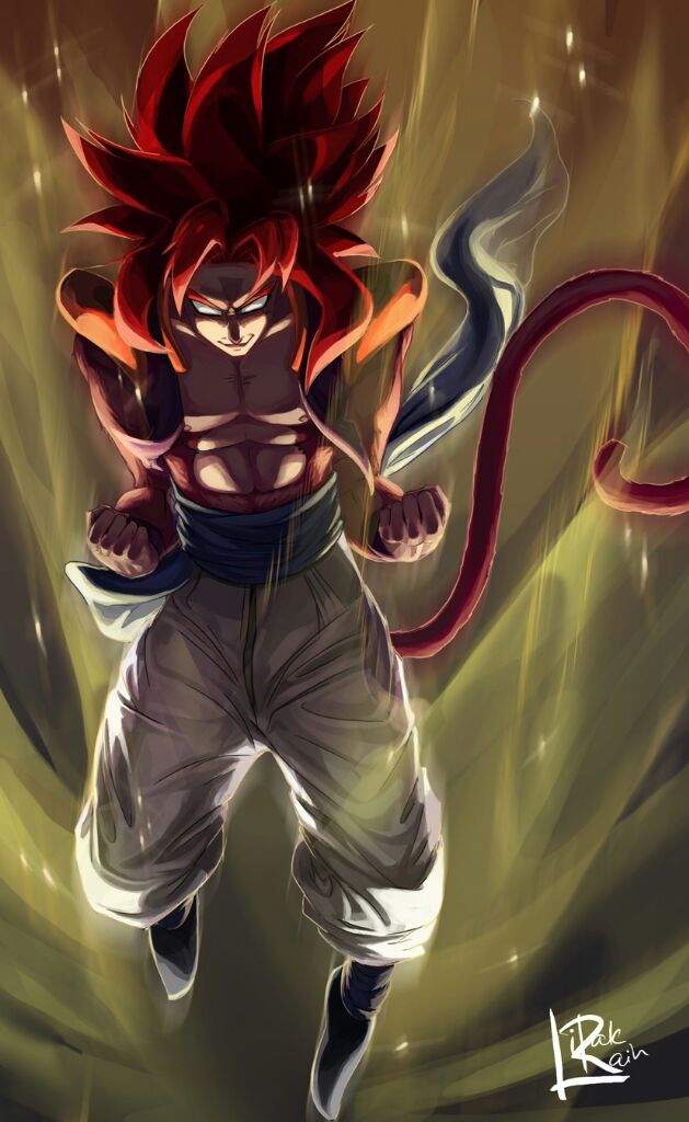 Merged Zamasu Vs Ssj4 Gogeta | DragonBallZ Amino