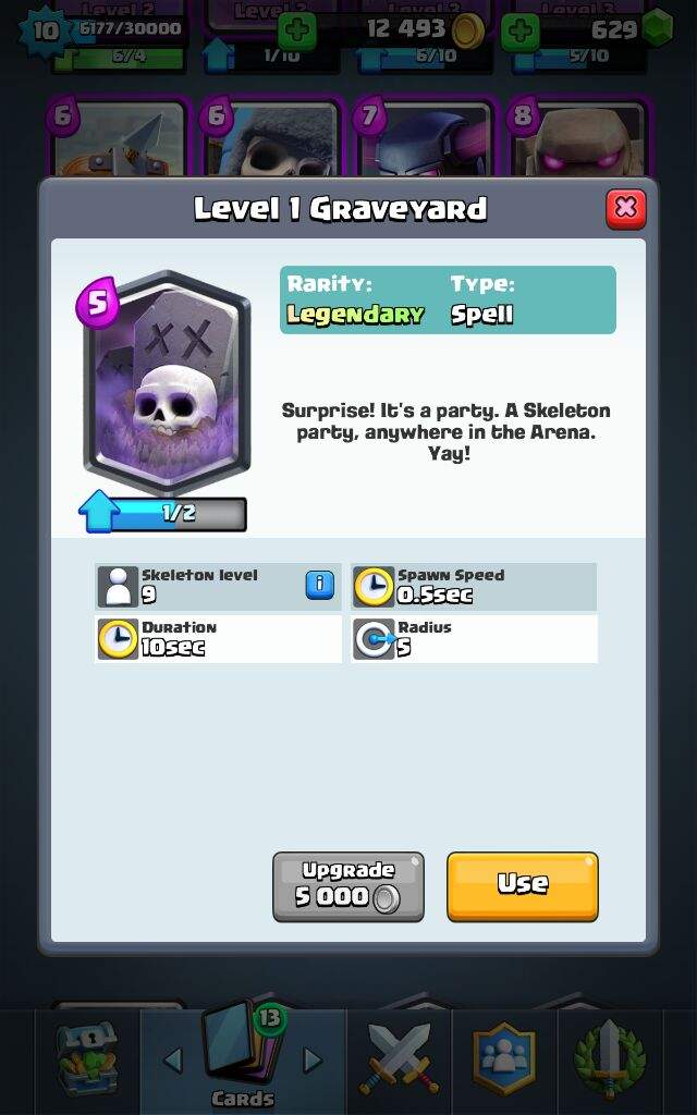 legendary chest in shop clash royale