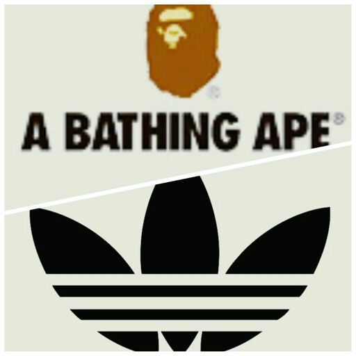 bape x adidas logo