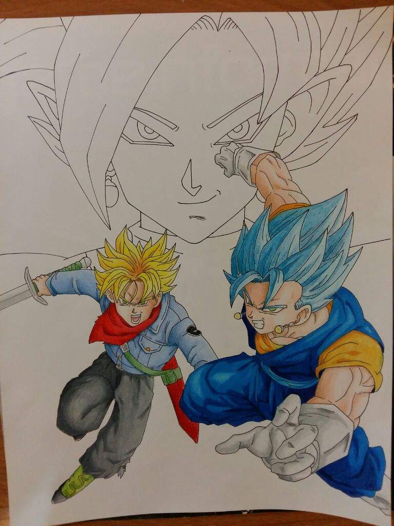 Vegetto & Trunks vs Zamasu Fusion. DragonBallZ Amino