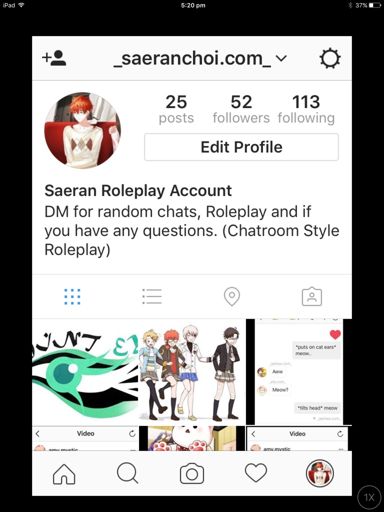 My Roleplay Instagram Mystic Messenger Amino