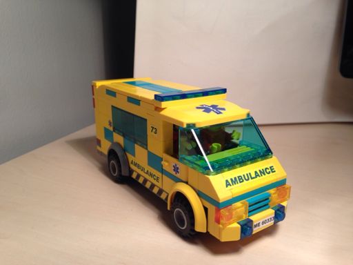 lego ambulance moc