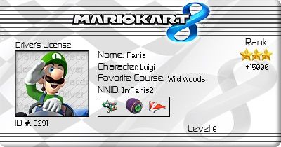 mario kart drivers license maker