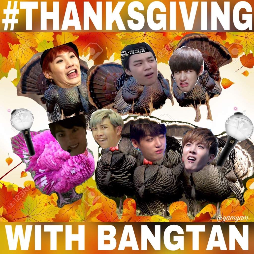 ThanksgivingWithBTS KPop Amino