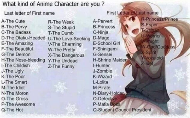 What anime character are you? | Anime Amino