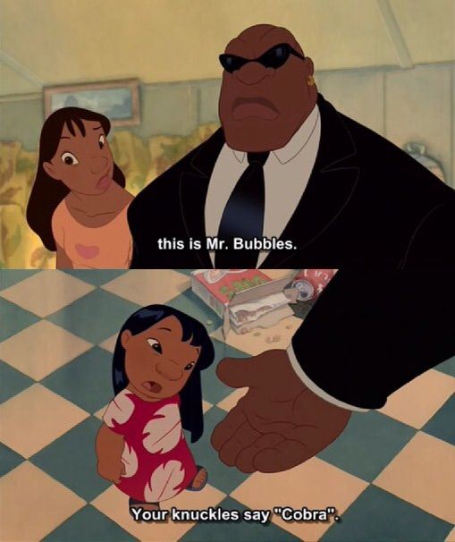 Cobra Bubbles Lilo & Stitch Amino