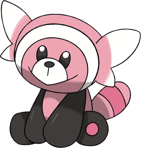 pink and white bear pokemon