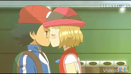 Scene Ash E Serena Kiss Pok Mon Amino Em Portugu S Amino