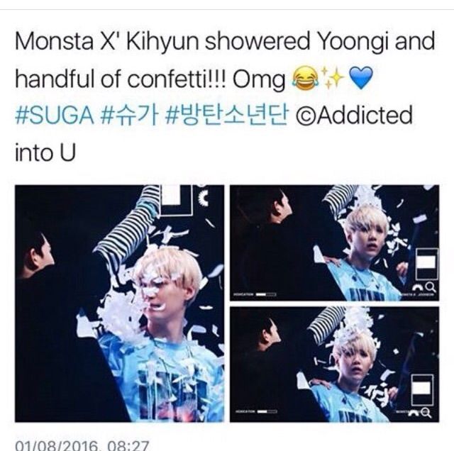 SUGA AND MONSTA X KIHYUN ARE CLOSE FRIENDS?? | ARMY's Amino