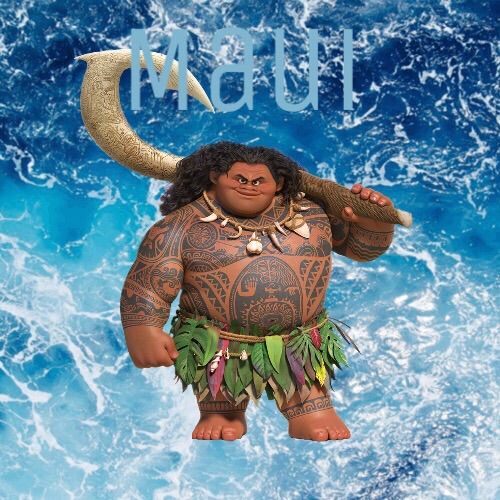 what is the flat character in moana