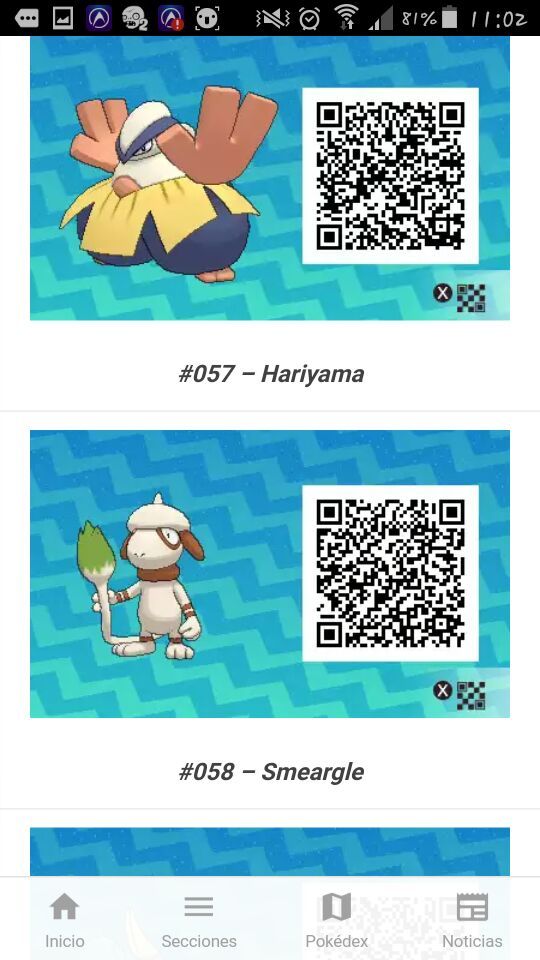 Todos Los Codigos Qr De Pokemon Sol Y Luna Parte Pok Mon En