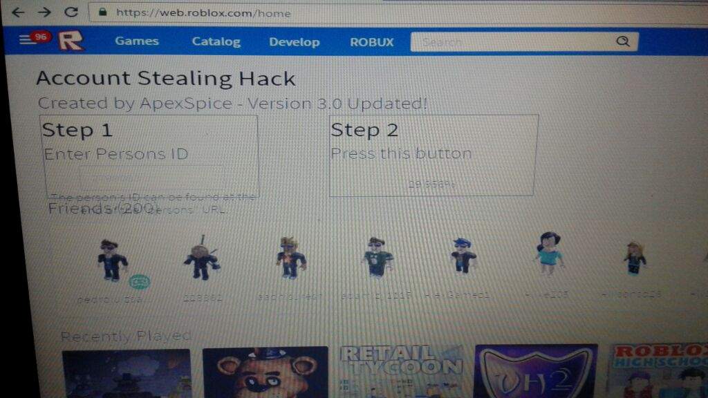 Im Hacked On Roblox