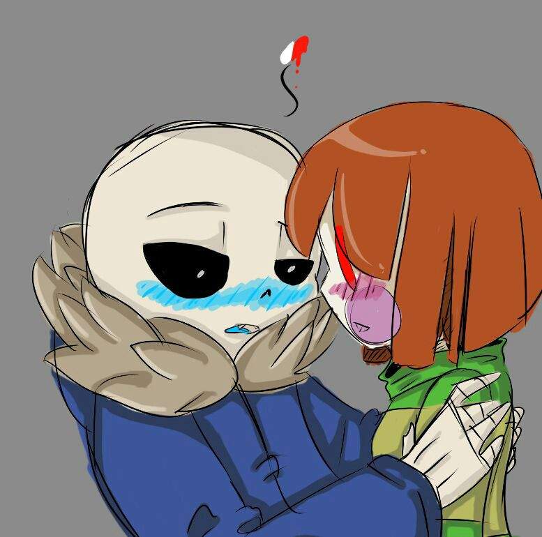 Shara Sans X Chara Undertale Amino