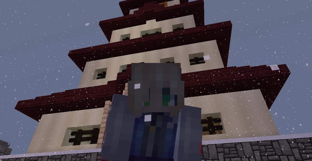 『Hasetsu Castle』Yuri on Ice - Build | Minecraft Amino