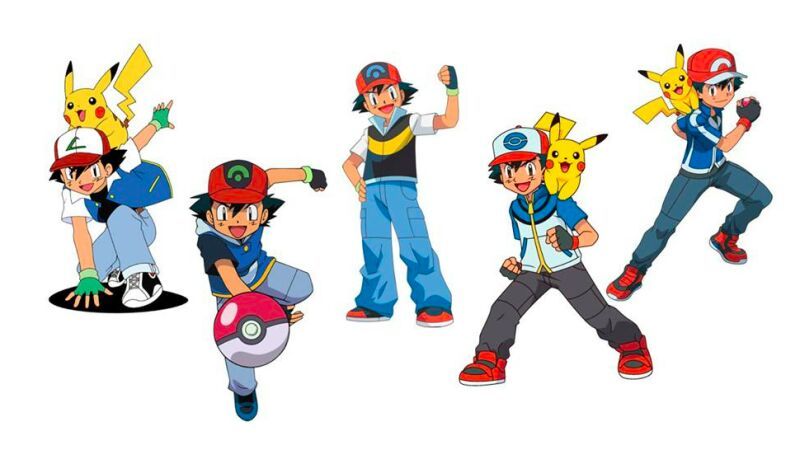 La EvoluciÓn De Ash Ketchum •anime• Amino 5626