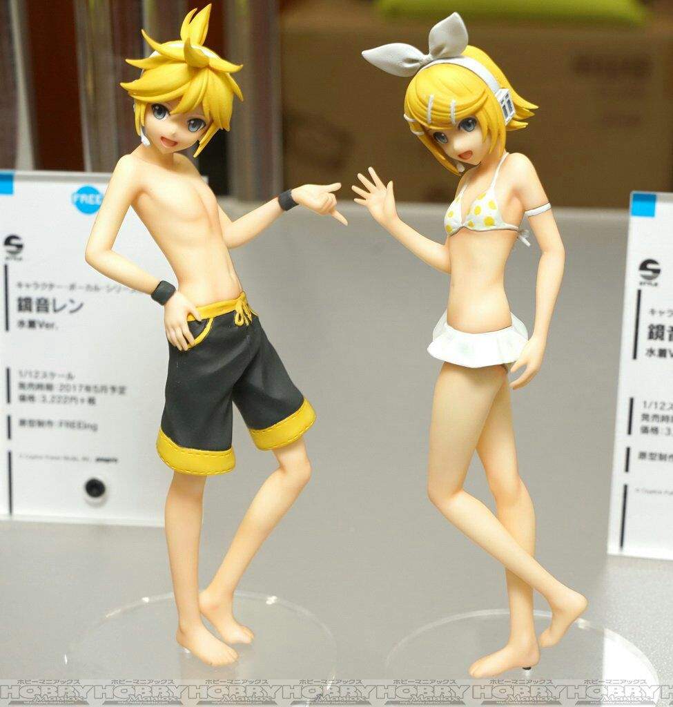 kagamine len swimsuit figure