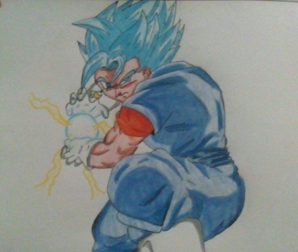 Como dibujar a Vegetto DRAGON BALL ESPAÑOL Amino