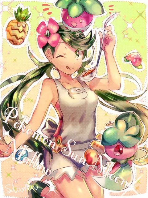 Galer A Waifu Alola Mallow Pok Mon En Espa Ol Amino