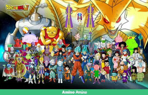 Todos Los Personajes De Dragón Ball SÚPER | DRAGON BALL ESPAÑOL Amino