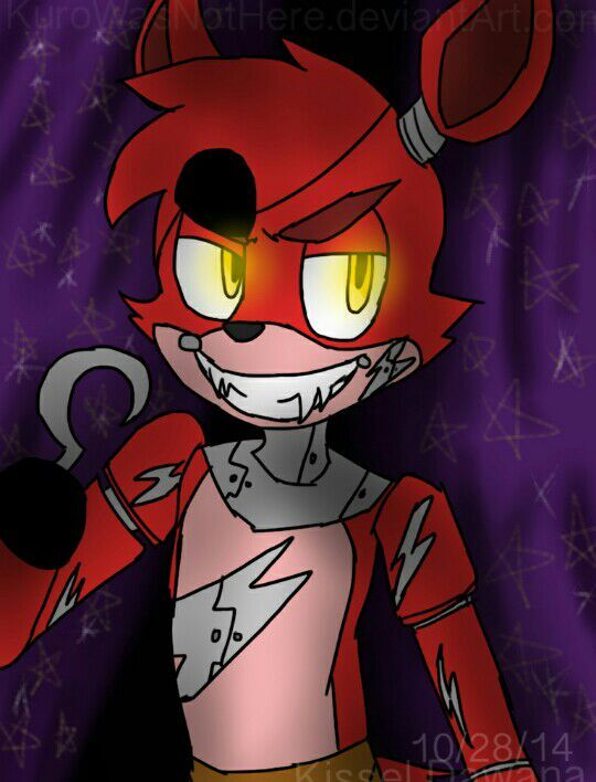 Mi Dibujo De Foxy Fnaf Amino Espa Ol Amino