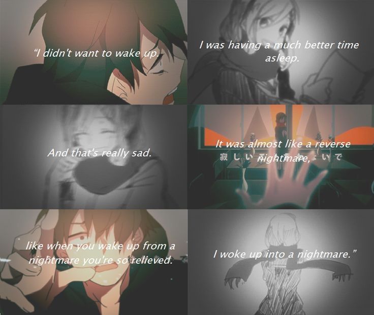 Depressing Anime Quotes Anime Amino