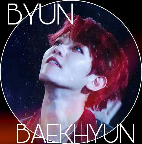 Byun Baekhyun Profile Pic Edit K Pop Amino