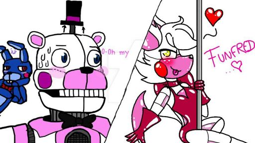 Dibujo Funtime Freddy X Funtime Foxy °fnaf Sister Location Amino° Amino 9731